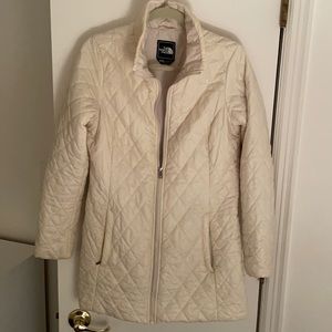 The North Face Cream Primaloft Coat Medium